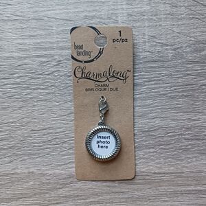 🌷 Charmalong By Bead Landing Photo Frame Charm / Stitch Marker 🖼